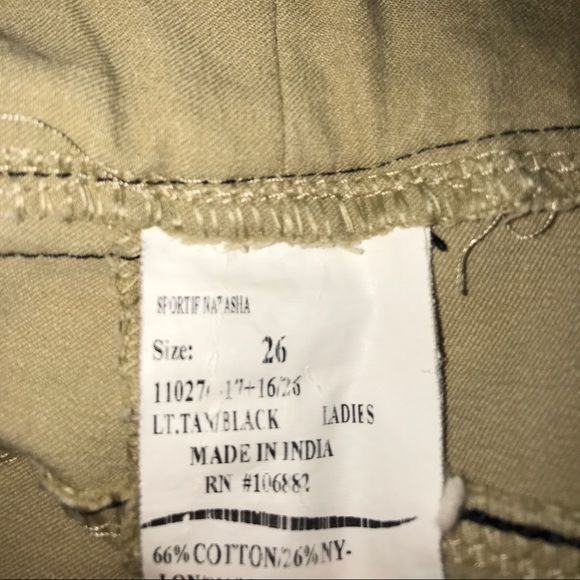 equine couture tan breeches - Picture 8 of 10